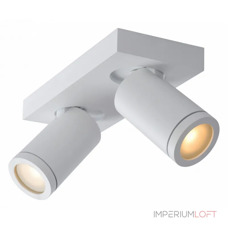 Спот Lucide Taylor 09930/10/31 Цвет плафонов белый Цвет арматуры белый от ImperiumLoft