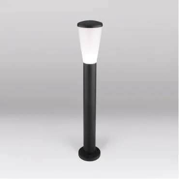 Наземный низкий светильник Elektrostandard 1417 a049712 Цвет плафонов белый Цвет арматуры черный