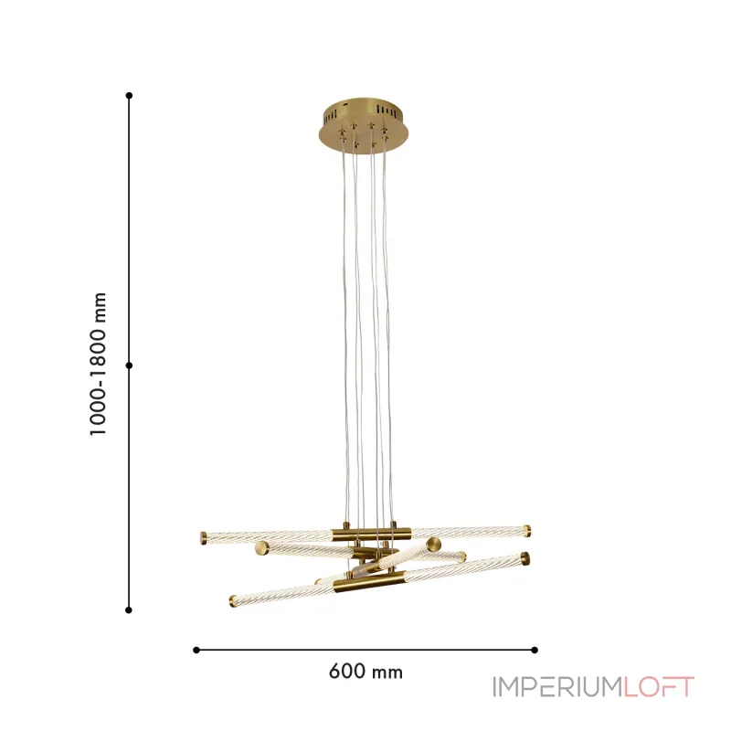Подвесная люстра F-promo Vigas 4469-4P от ImperiumLoft Подвесная люстра F-promo Vigas 4469-4P от ImperiumLoft