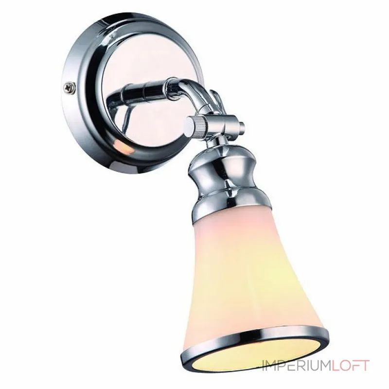 Спот Arte Lamp Vento A9231AP-1CC Цвет арматуры хром Цвет плафонов белый от ImperiumLoft Спот Arte Lamp Vento A9231AP-1CC Цвет арматуры хром Цвет плафонов белый от ImperiumLoft