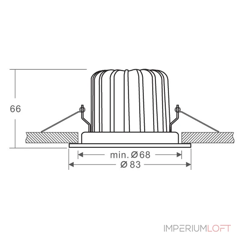 Встраиваемый светильник Deko-Light COB 68 MOOD IP65 565192 Цвет арматуры черный Цвет плафонов прозрачный от ImperiumLoft Встраиваемый светильник Deko-Light COB 68 MOOD IP65 565192 Цвет арматуры черный Цвет плафонов прозрачный от ImperiumLoft