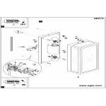 Накладной светильник Eglo Alamonte 1 98273 Цвет арматуры черный Цвет плафонов прозрачный от ImperiumLoft