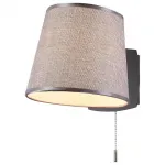 Бра Maytoni Bergamo MOD613WL-01B Цвет арматуры хром Цвет плафонов серый от ImperiumLoft