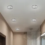 Встраиваемый светильник Novotech Aqua 369883 Цвет арматуры серебро Цвет плафонов прозрачный от ImperiumLoft