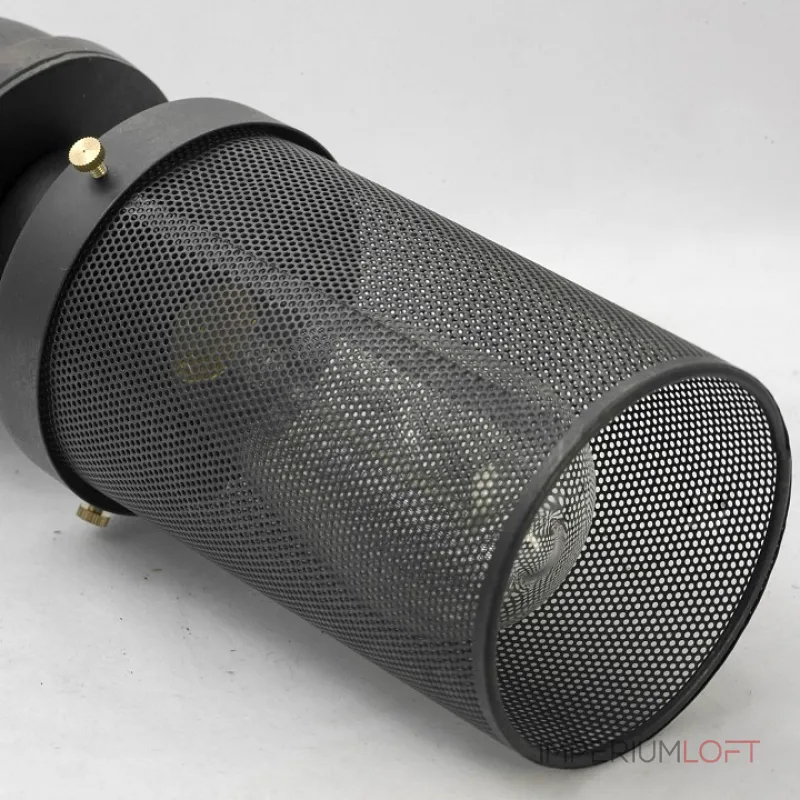 Бра Lussole Freeport LSP-9172 Цвет арматуры черный Цвет плафонов черный от ImperiumLoft Бра Lussole Freeport LSP-9172 Цвет арматуры черный Цвет плафонов черный от ImperiumLoft