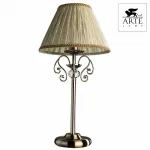 Настольная лампа декоративная Arte Lamp Charm A2083LT-1AB Цвет арматуры бронза Цвет плафонов кремовый от ImperiumLoft