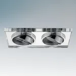 Встраиваемый светильник Lightstar Rifle 002544 Цвет арматуры хром от ImperiumLoft