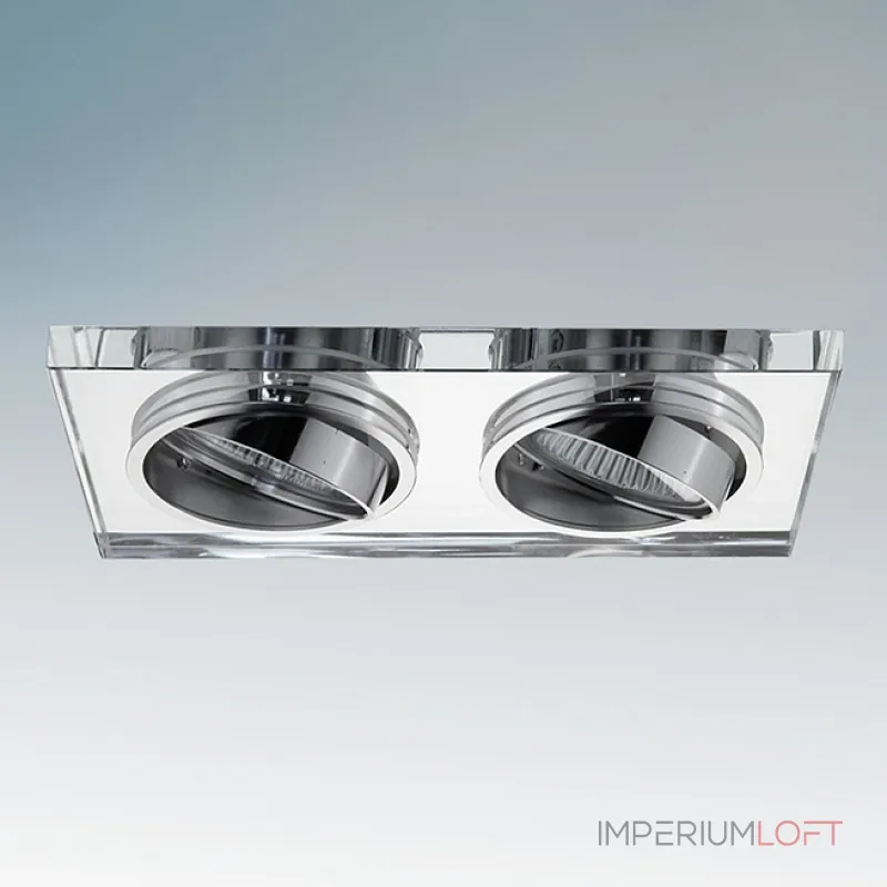 Встраиваемый светильник Lightstar Rifle 002544 Цвет арматуры хром от ImperiumLoft