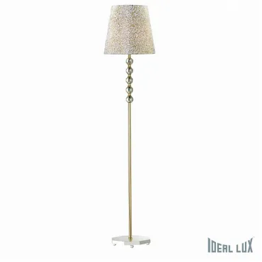 Торшер Ideal Lux Queen QUEEN PT1 Цвет арматуры золото Цвет плафонов золото Торшер Ideal Lux Queen QUEEN PT1 Цвет арматуры золото Цвет плафонов золото