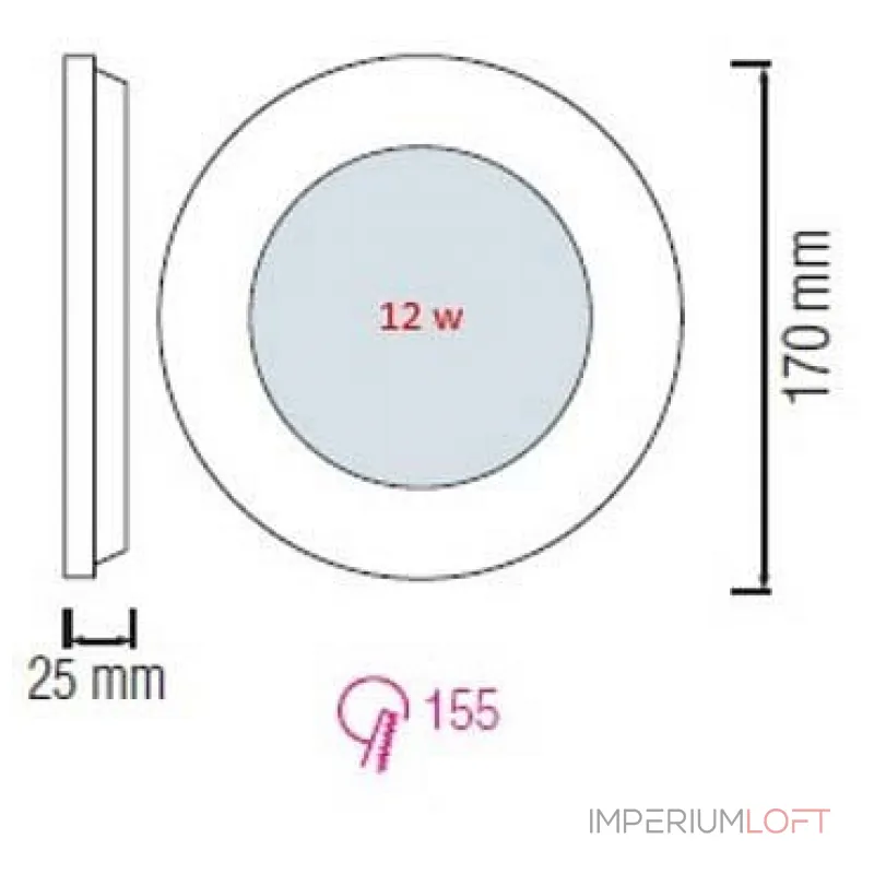 Встраиваемый светильник Horoz Electric Slim HRZ00002339 Цвет арматуры белый от ImperiumLoft Встраиваемый светильник Horoz Electric Slim HRZ00002339 Цвет арматуры белый от ImperiumLoft