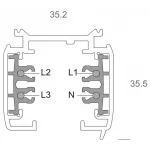 Трек накладной Deko-Light D Line 710005 от ImperiumLoft