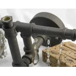 Бра Lussole Jamestown LSP-9173 Цвет арматуры черный Цвет плафонов прозрачный от ImperiumLoft