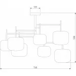 Люстра на штанге 70128/7