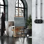 Выключатель двухклавишный с корпусом Werkel Vintage хром, черный W5822051 от ImperiumLoft