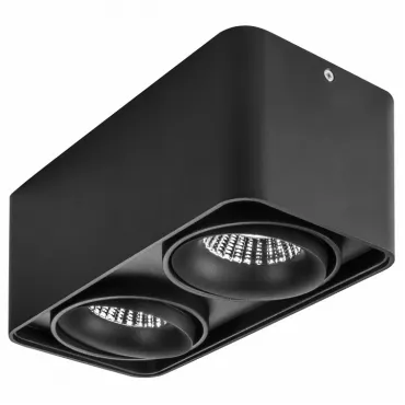 Накладной светильник Lightstar Monocco 212527 Цвет плафонов черный Цвет арматуры черный Накладной светильник Lightstar Monocco 212527 Цвет плафонов черный Цвет арматуры черный