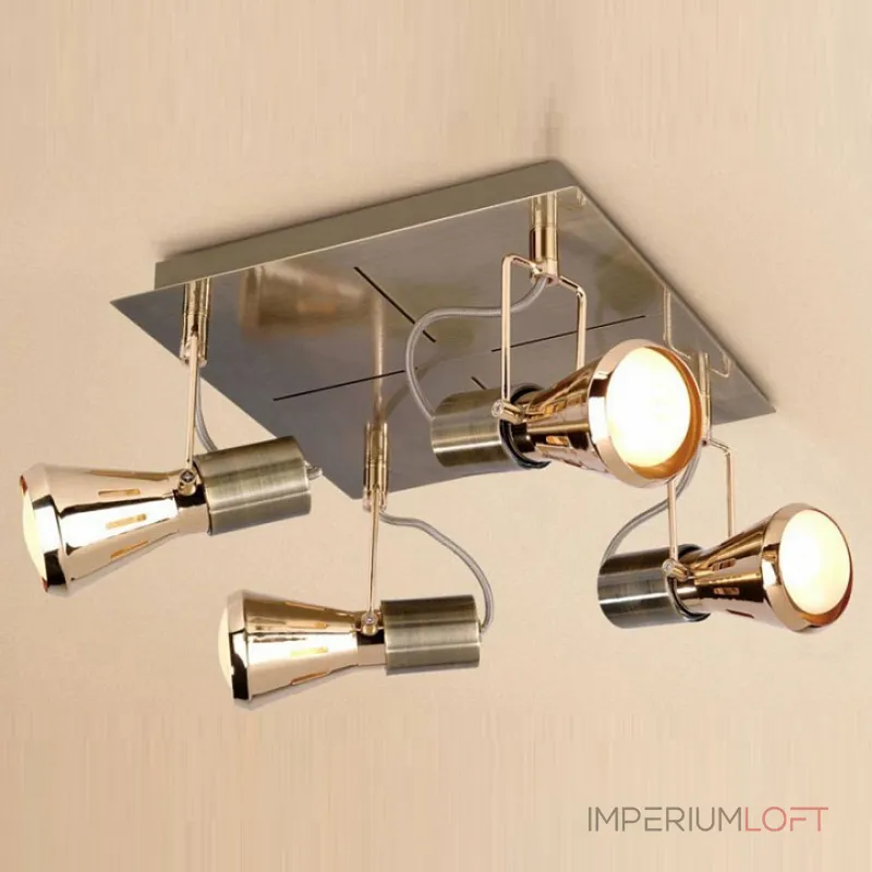 Спот Citilux Марс CL527543 Цвет арматуры бронза Цвет плафонов золото от ImperiumLoft Спот Citilux Марс CL527543 Цвет арматуры бронза Цвет плафонов золото от ImperiumLoft