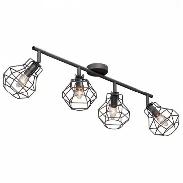 Спот Vitaluce V4883 V4883-2/4PL Цвет арматуры серый Цвет плафонов белый