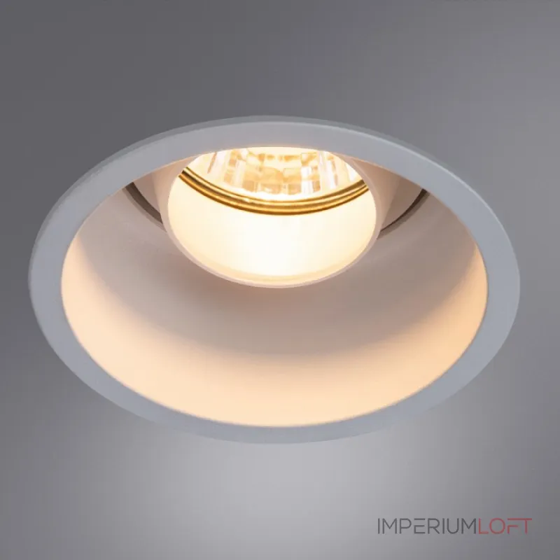 Встраиваемый светильник Arte Lamp Keid A2162PL-1WH Цвет арматуры Белый Цвет плафонов Белый от ImperiumLoft