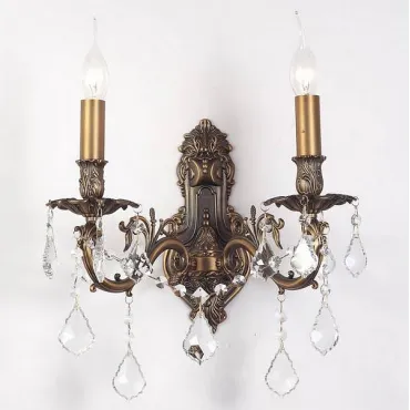 Бра Lucia Tucci Barletta BARLETTA W122.2 antique Цвет плафонов прозрачный Цвет арматуры бронза