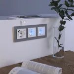 Розетка с заземлением, шторками и USB, без рамки Werkel белый W1171701 от ImperiumLoft