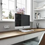 Розетка с заземлением, шторками и USB Werkel Gallant белые W5071701 от ImperiumLoft