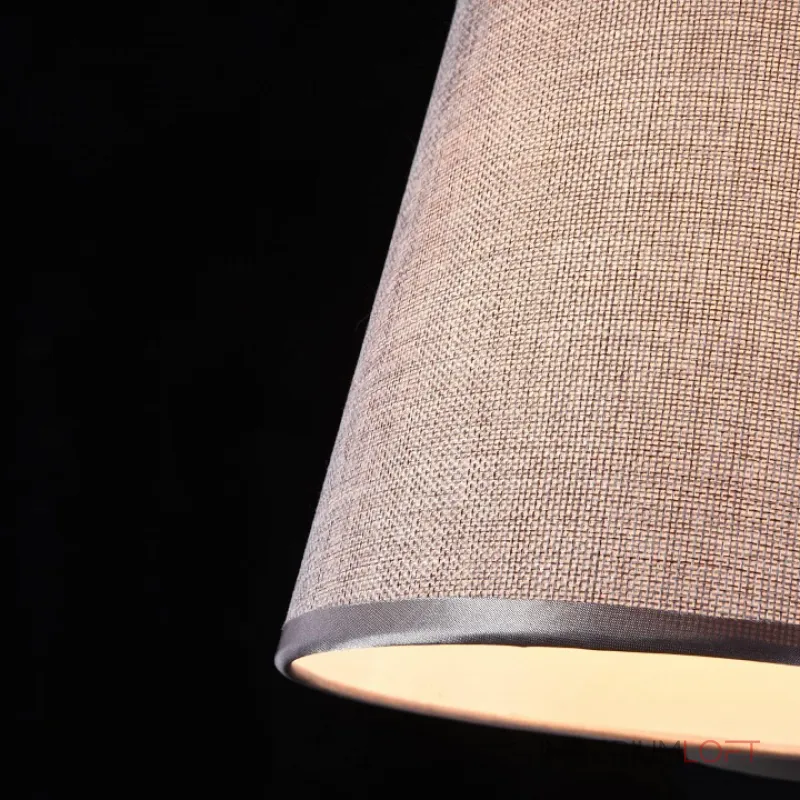 Бра Maytoni Bergamo MOD613WL-01B Цвет арматуры хром Цвет плафонов серый от ImperiumLoft