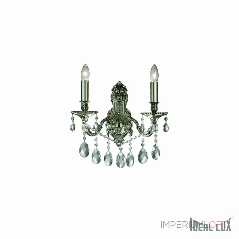 Бра Ideal Lux Gioconda GIOCONDA AP2 ARGENTO Цвет арматуры серебро от ImperiumLoft Бра Ideal Lux Gioconda GIOCONDA AP2 ARGENTO Цвет арматуры серебро от ImperiumLoft