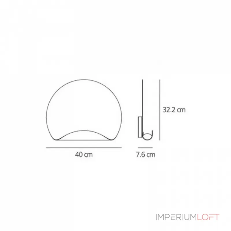 Бра Artemide 1611010A от ImperiumLoft Бра Artemide 1611010A от ImperiumLoft