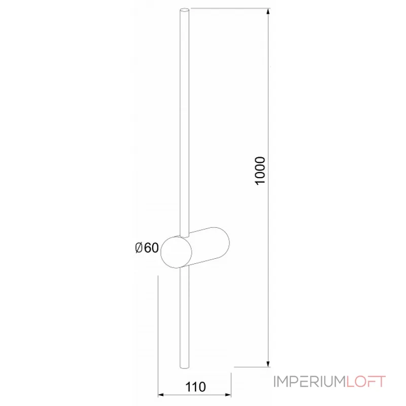 Бра Elektrostandard Cane Cane LED черный (MRL LED 1121) от ImperiumLoft Бра Elektrostandard Cane Cane LED черный (MRL LED 1121) от ImperiumLoft