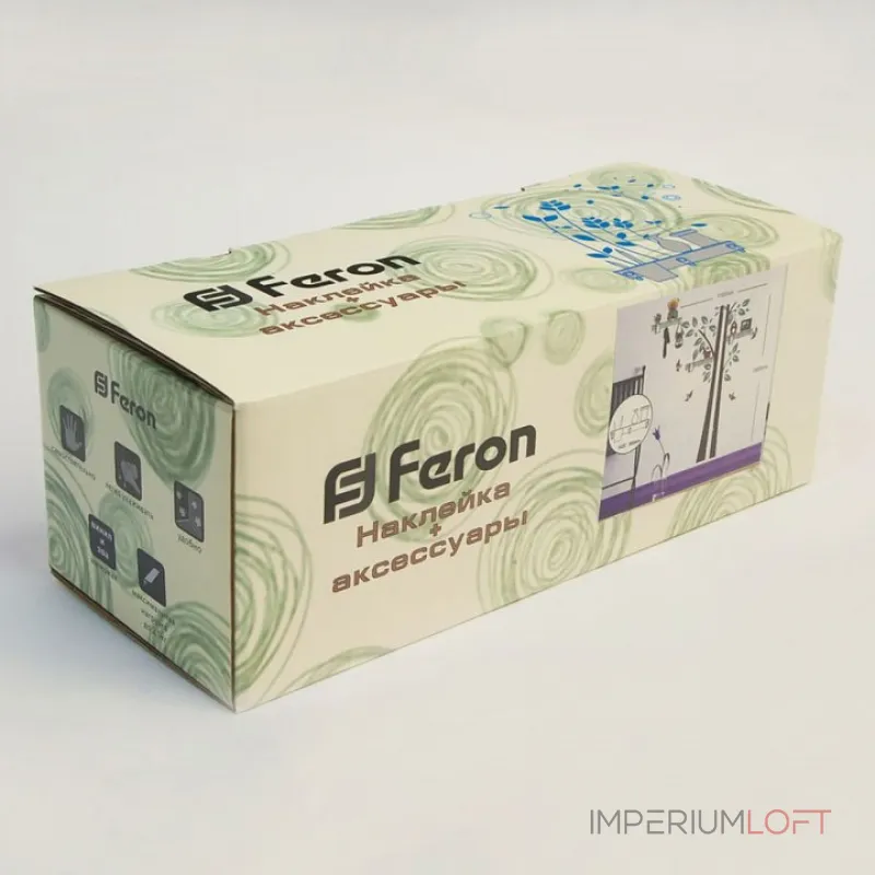 Картина Feron Saffit FN14 Цвет арматуры хром Цвет плафонов прозрачный от ImperiumLoft