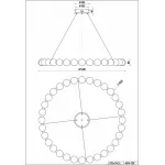 Подвесная люстра Favourite Gubbare 4014-10P
