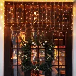 Занавес световой Eurosvet 200-101 теплый белый с эффектом мерцания от ImperiumLoft