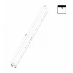 Встраиваемый светильник Maytoni Basis TR030-2-24W3K-B от ImperiumLoft