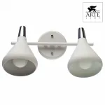 Спот Arte Lamp Ciclone A9154AP-2WH Цвет арматуры хром Цвет плафонов белый от ImperiumLoft