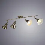 Спот Arte Lamp 1102 A1102PL-4AB Цвет арматуры бронза Цвет плафонов бронза от ImperiumLoft