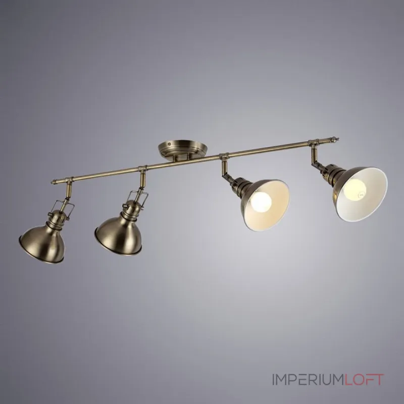 Спот Arte Lamp 1102 A1102PL-4AB Цвет арматуры бронза Цвет плафонов бронза от ImperiumLoft Спот Arte Lamp 1102 A1102PL-4AB Цвет арматуры бронза Цвет плафонов бронза от ImperiumLoft