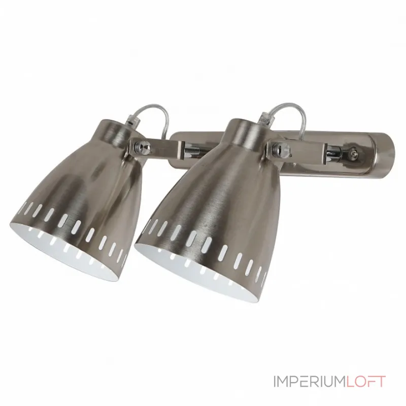 Спот Arte Lamp Luned A2214AP-2SS Цвет арматуры серебро Цвет плафонов серебро от ImperiumLoft Спот Arte Lamp Luned A2214AP-2SS Цвет арматуры серебро Цвет плафонов серебро от ImperiumLoft