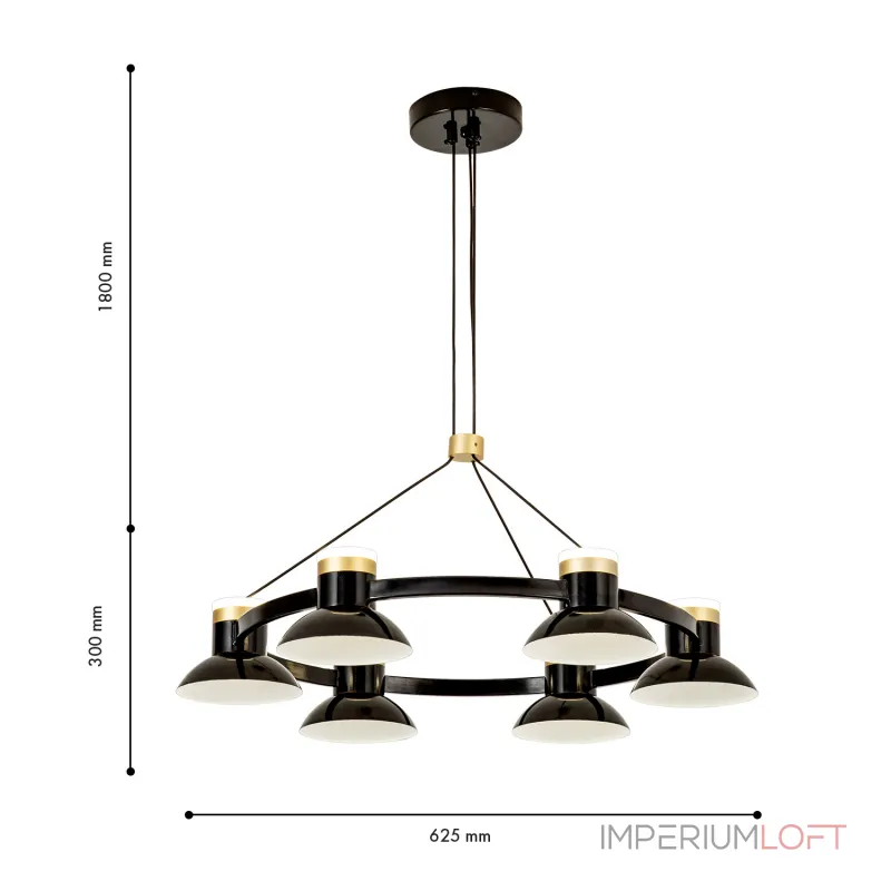 Подвесная люстра Favourite Tatti 4516-6P от ImperiumLoft Подвесная люстра Favourite Tatti 4516-6P от ImperiumLoft