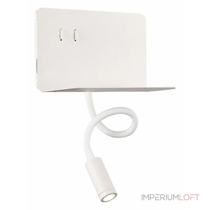 Бра ST-Luce Pinaggio SL1576.501.02 Цвет арматуры белый Цвет плафонов белый от ImperiumLoft Бра ST-Luce Pinaggio SL1576.501.02 Цвет арматуры белый Цвет плафонов белый от ImperiumLoft