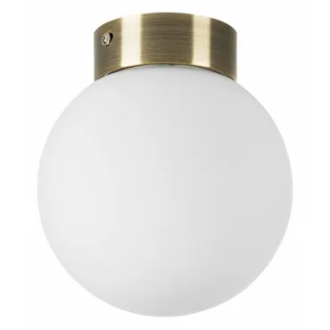 Накладной светильник Lightstar Globo 812011 Цвет арматуры коричневый Цвет плафонов белый