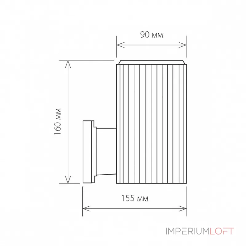 Светильник на штанге Elektrostandard Techno 1404 Techno 1404 черный от ImperiumLoft