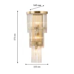 Настенный светильник Favourite Regal 4308-3W от ImperiumLoft