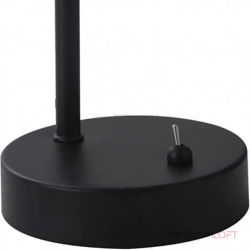 Настольная лампа офисная Rivoli Notabile T1 BK Б0038109 Цвет арматуры черный Цвет плафонов черный от ImperiumLoft Настольная лампа офисная Rivoli Notabile T1 BK Б0038109 Цвет арматуры черный Цвет плафонов черный от ImperiumLoft