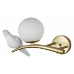 Бра F-promo Avis 2742-1W Цвет арматуры золото Цвет плафонов кремовый от ImperiumLoft