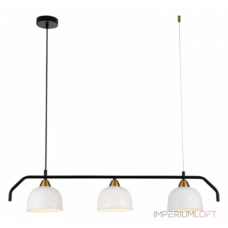 Подвесной светильник Indigo Attimo 10005/3PL Black от ImperiumLoft