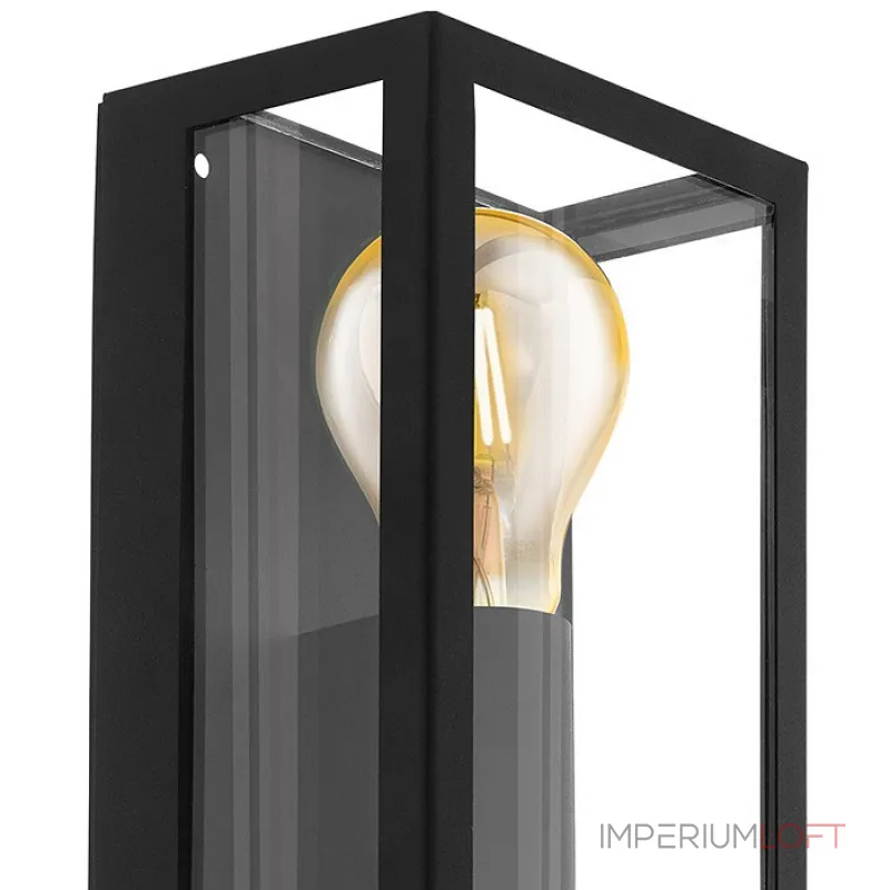 Накладной светильник Eglo Alamonte 1 98273 Цвет арматуры черный Цвет плафонов прозрачный от ImperiumLoft Накладной светильник Eglo Alamonte 1 98273 Цвет арматуры черный Цвет плафонов прозрачный от ImperiumLoft