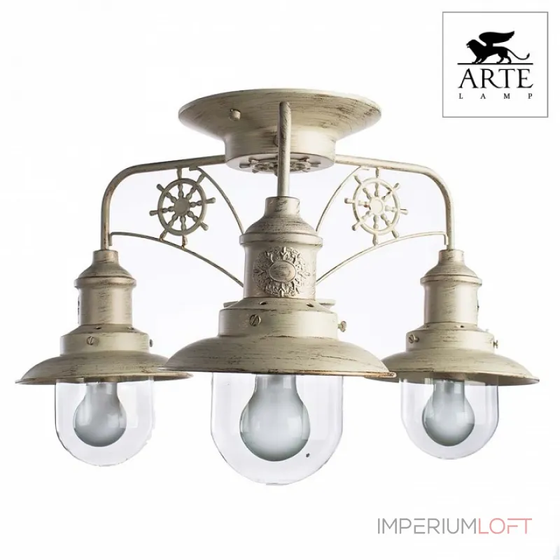 Потолочная люстра Arte Lamp Sailor A4524PL-3WG 
