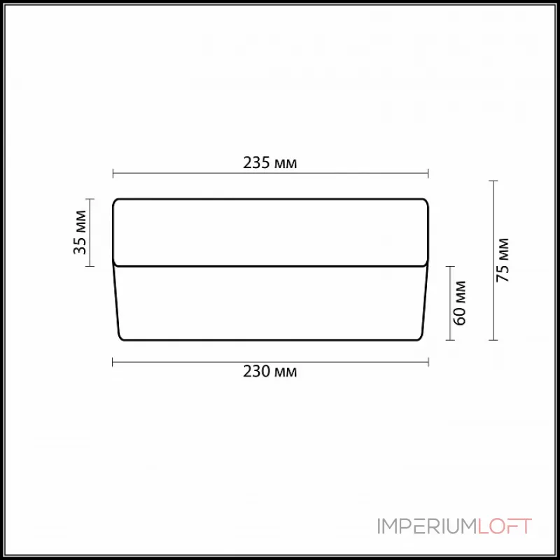 Накладной светильник Odeon Light Presto 2405/1A Цвет арматуры хром Цвет плафонов белый от ImperiumLoft