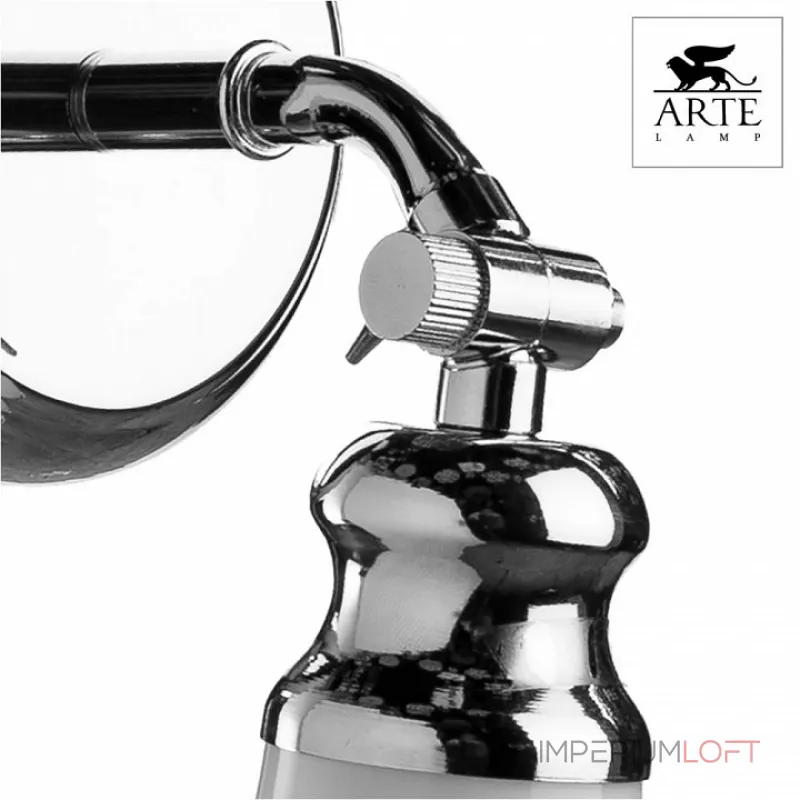 Спот Arte Lamp Vento A9231AP-1CC Цвет арматуры хром Цвет плафонов белый от ImperiumLoft Спот Arte Lamp Vento A9231AP-1CC Цвет арматуры хром Цвет плафонов белый от ImperiumLoft