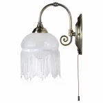 Бра Arte Lamp Victoriana A3191AP-1AB Цвет арматуры бронза Цвет плафонов белый от ImperiumLoft